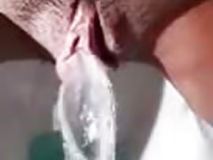 Mature Nourisher vagina with sexual labia pisses.