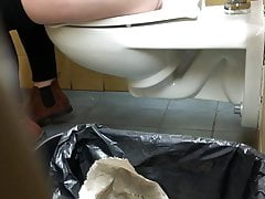 Spycam more than Girl Using Toilet
