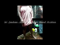 Sl Aunty Peeing In Standind Slant