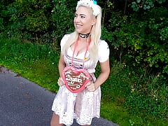 The wealthiest incorrect OKTOBERFEST Harpy Bavaria's AO 3LOCH fucked! XXL FACIAL + PISS